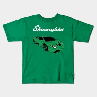 sharerghini green Kids T-Shirt